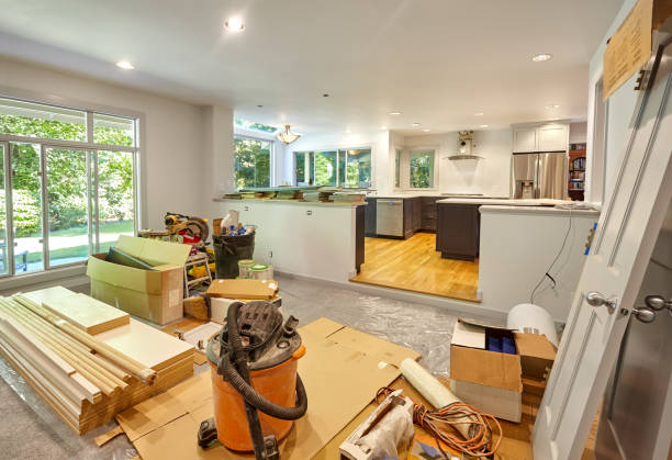 Professional Kitchen Island Installation technician working in Victoria, TX